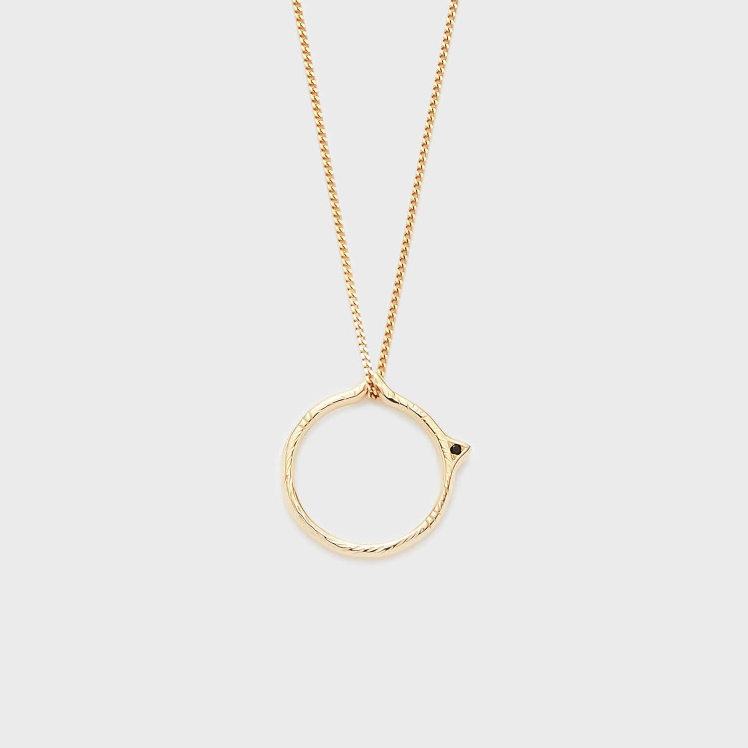 2Way Item】K5ブラックダイヤモンドピンキーリングチャーム｜ピンキー