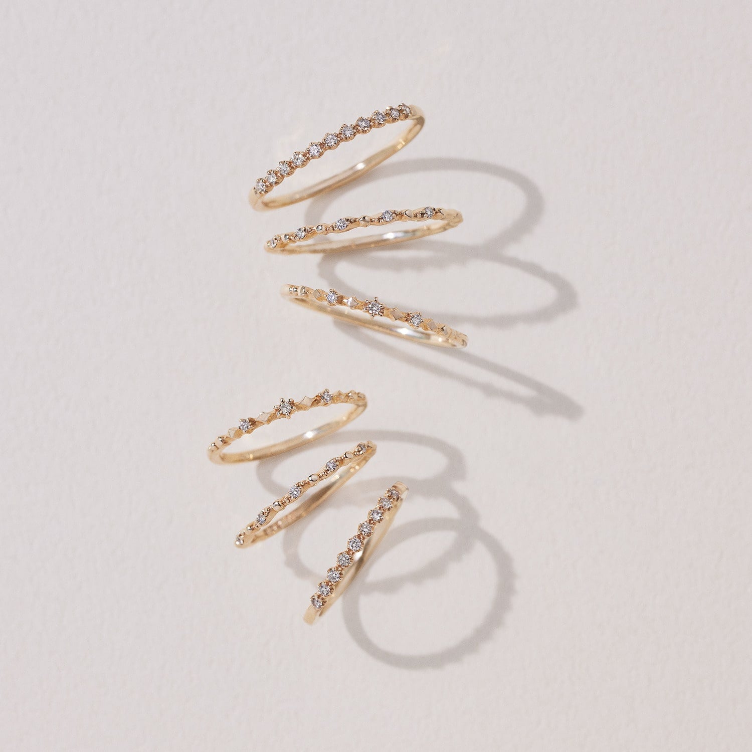 K10ダイヤモンドピンキーリング｜ピンキーリング｜ノジェス 公式