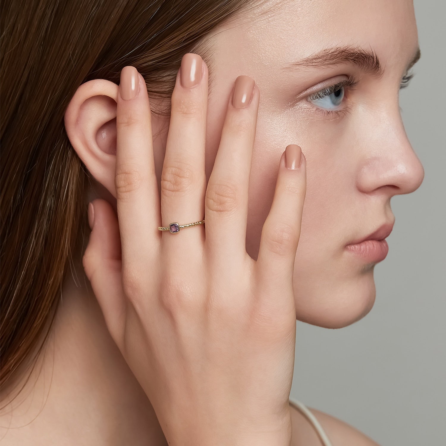 Luck Collection】K5アメジストリング｜リング｜ノジェス 公式