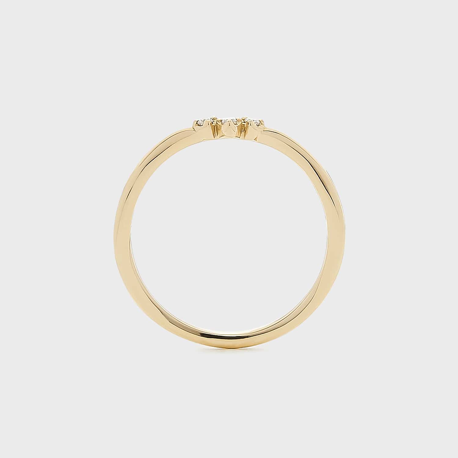 K10ダイヤモンドピンキーリング｜ピンキーリング｜ノジェス 公式