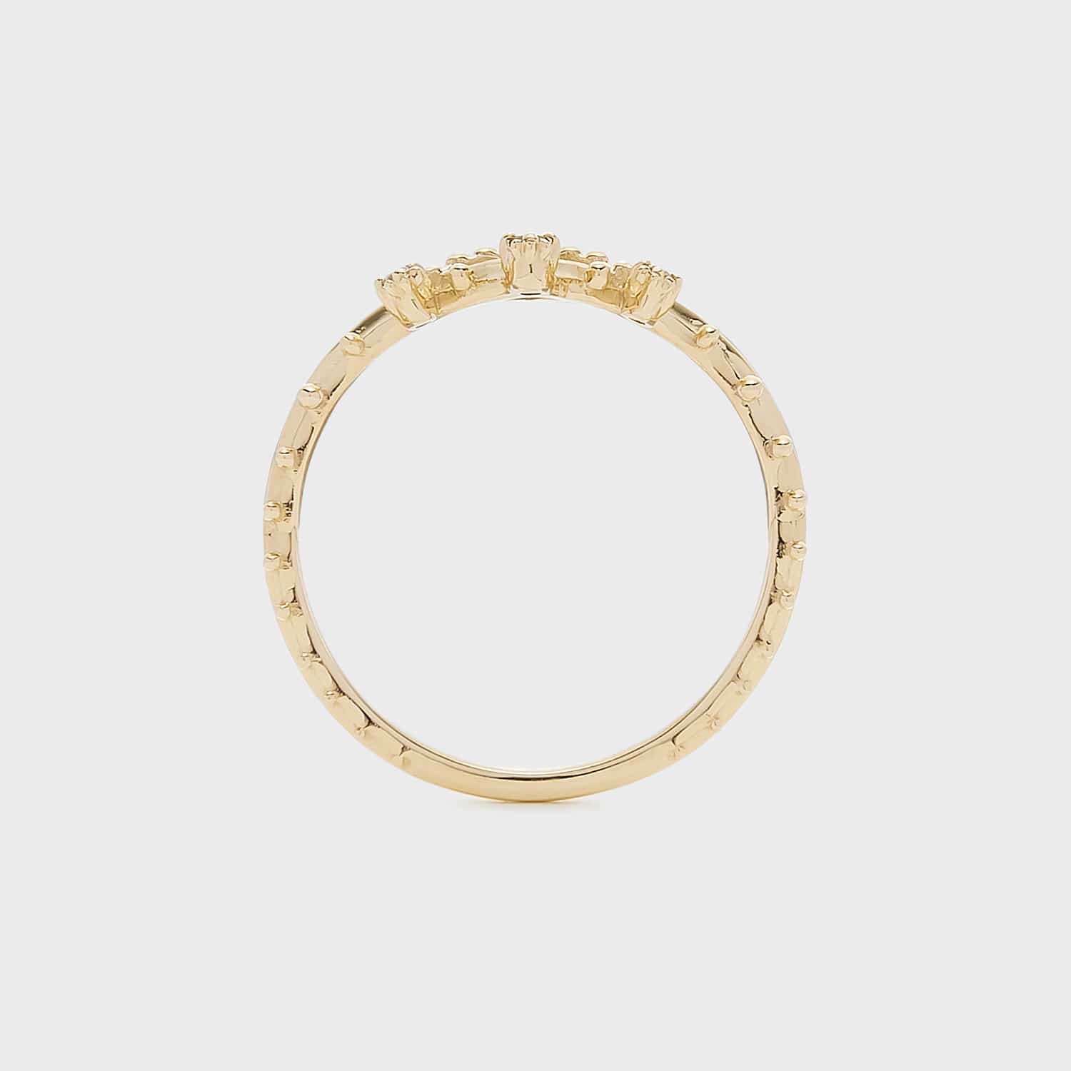 K10ダイヤモンドピンキーリング｜ピンキーリング｜ノジェス 公式