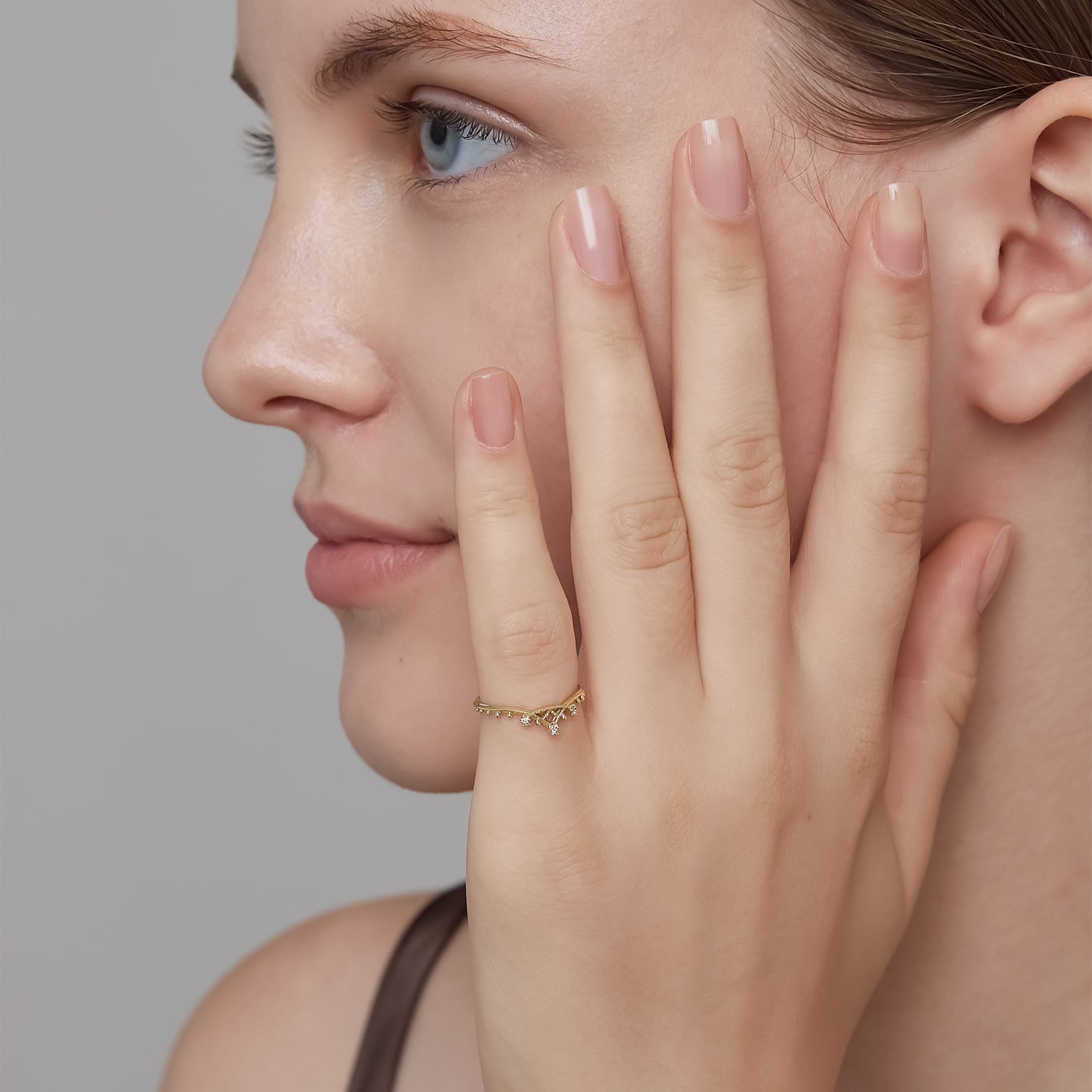 K10ダイヤモンドピンキーリング｜ピンキーリング｜ノジェス 公式