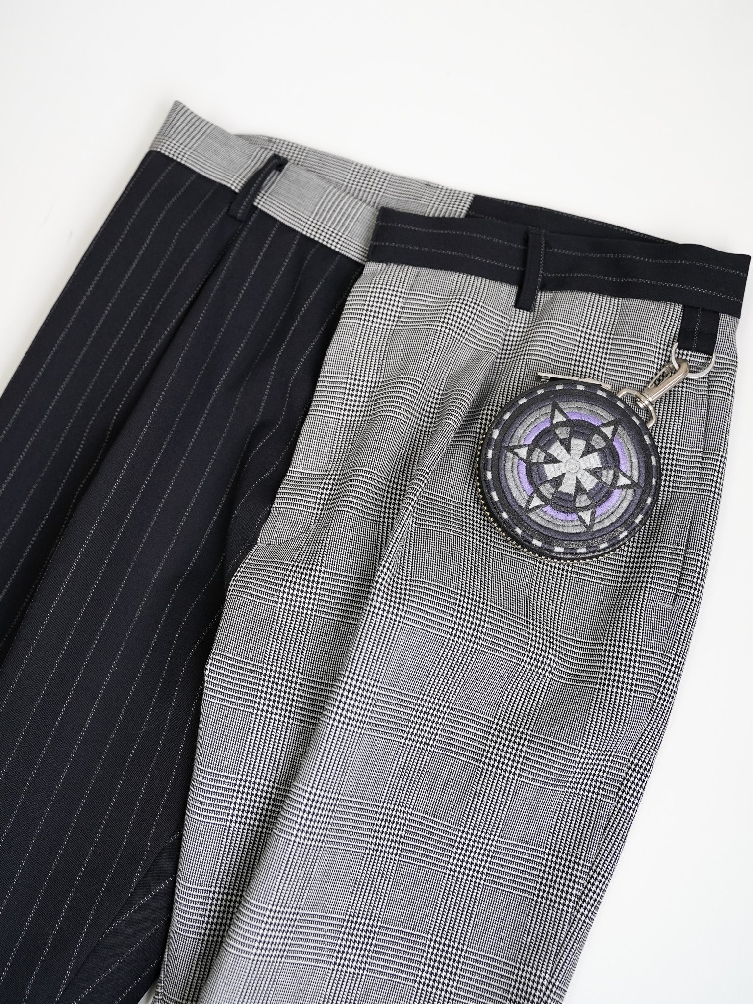 el conductorH x blackmeans LEATHER CIRCLE POUCH コインケース