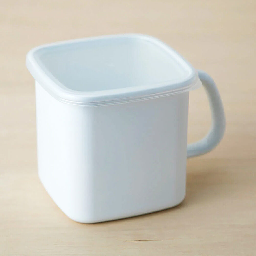 野田琺瑯 持ち手ストッカー角型L ｜のレン神楽坂【公式通販】発酵