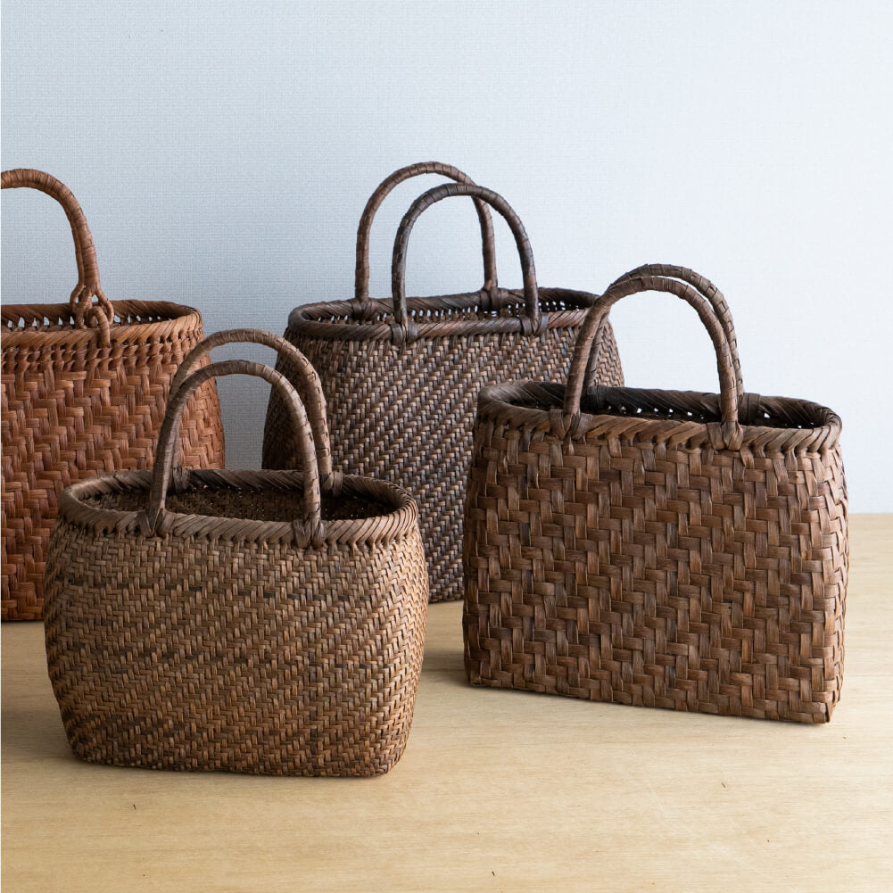 くるみ籠 丸 中 極細 ｜のレン神楽坂【公式通販】発酵、暮らしの道具