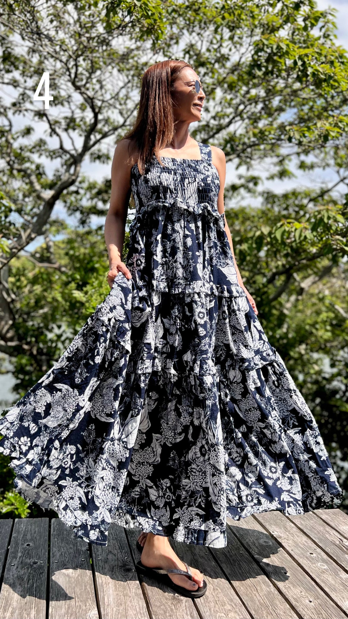 2025NO10KEY”脳天気”マキシワンピース – NO10KEY