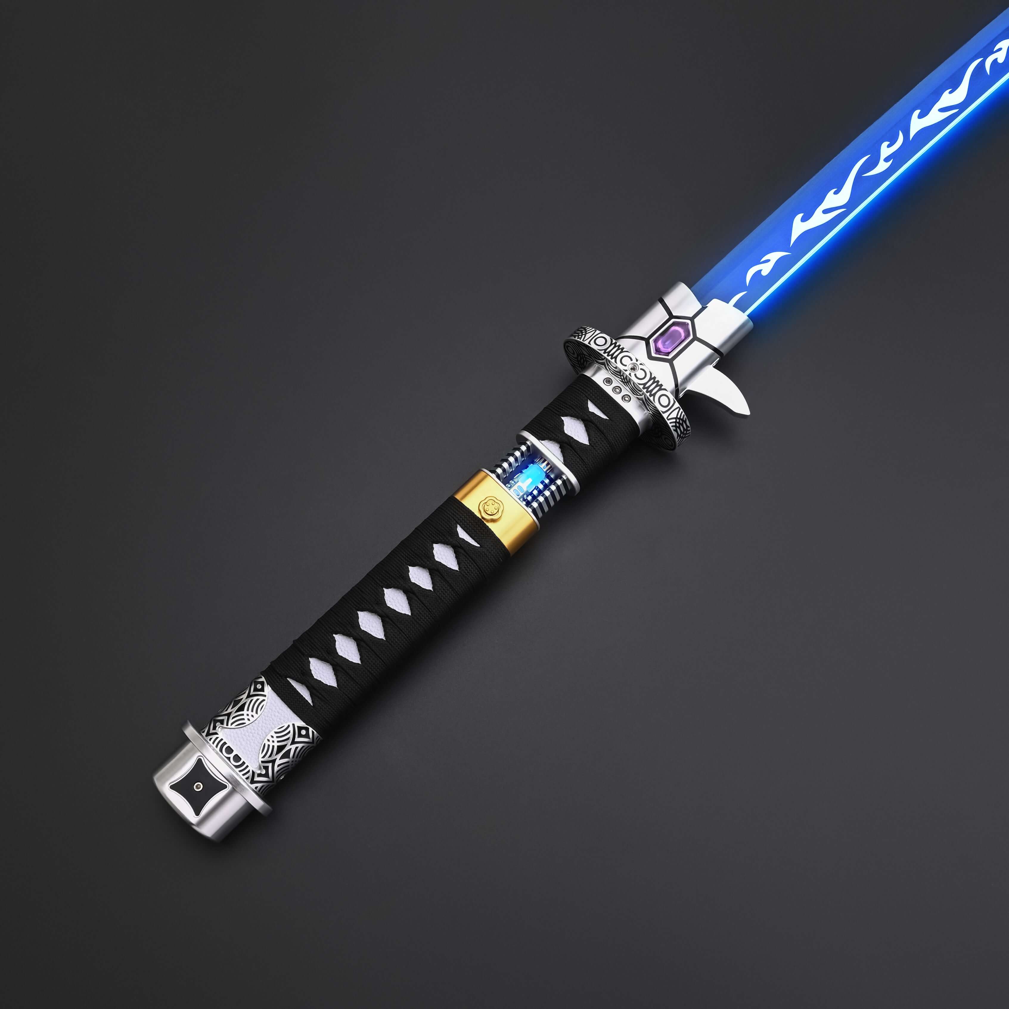 Shogun Lightsaber – Samurai-Inspired Purple Combat Saber | Nsabers