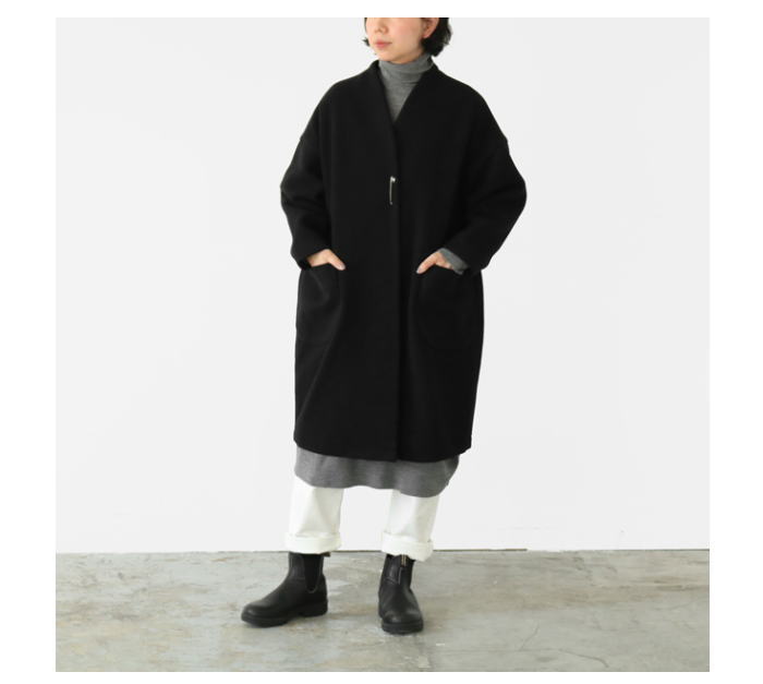 claska（クラスカ）HAU（ハウ）メルトンコート | 山口県下関市の洋服と