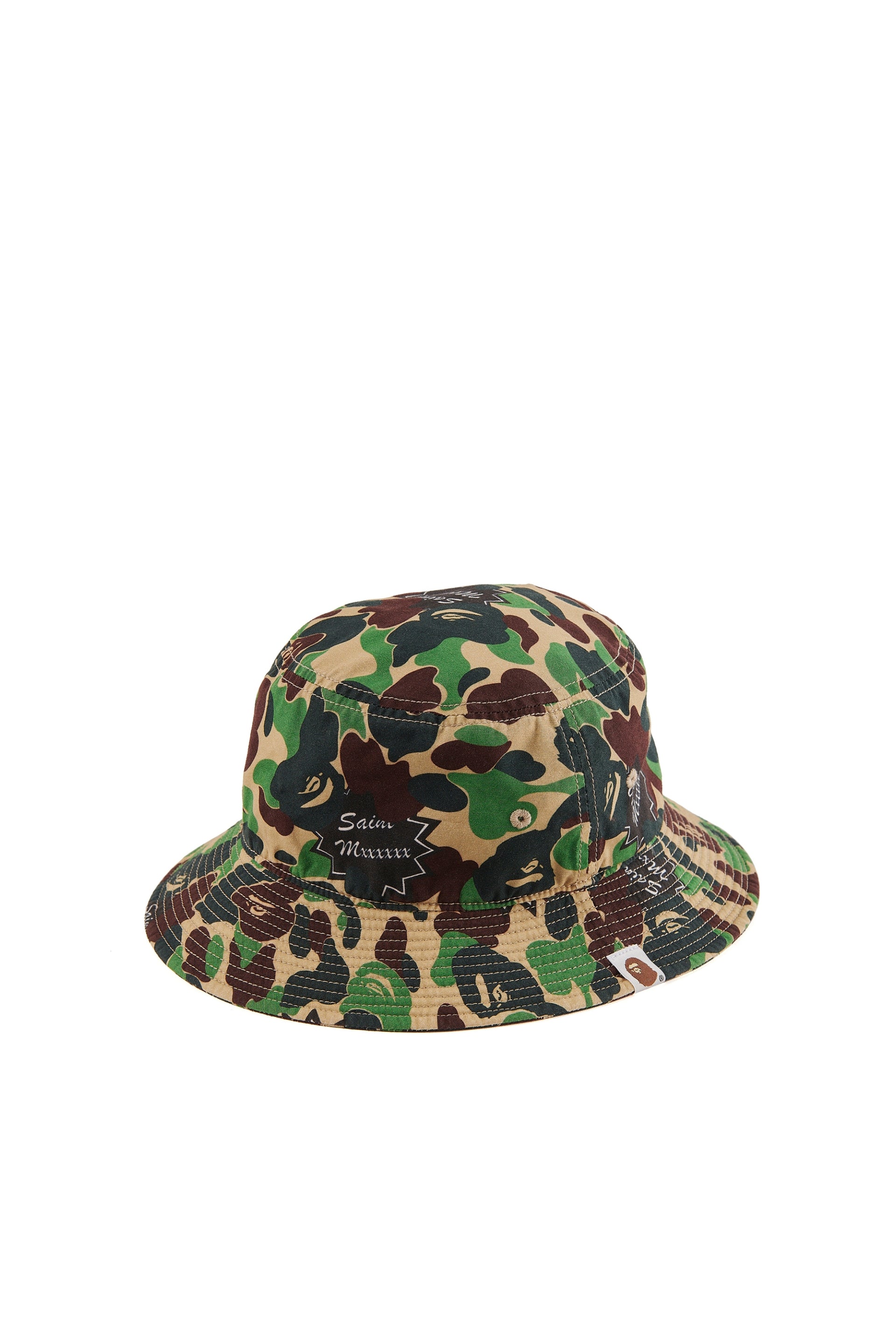 SAINT Mxxxxxx × BAPE® セントマイケル × ベイプ SS24 AP_BUCKET HAT