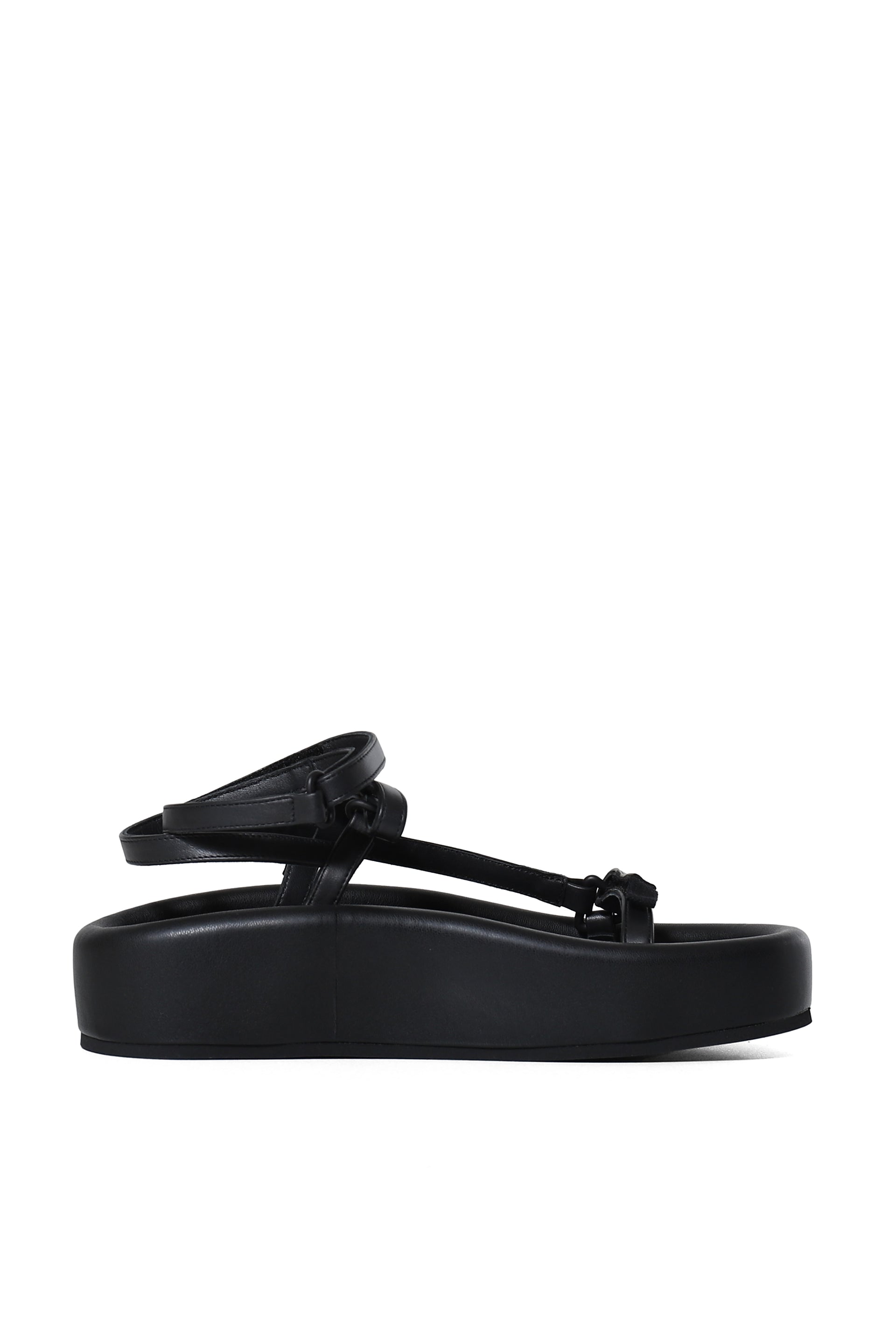 MM6 エムエムシックス SS24 SANDAL / BLK - NUBIAN