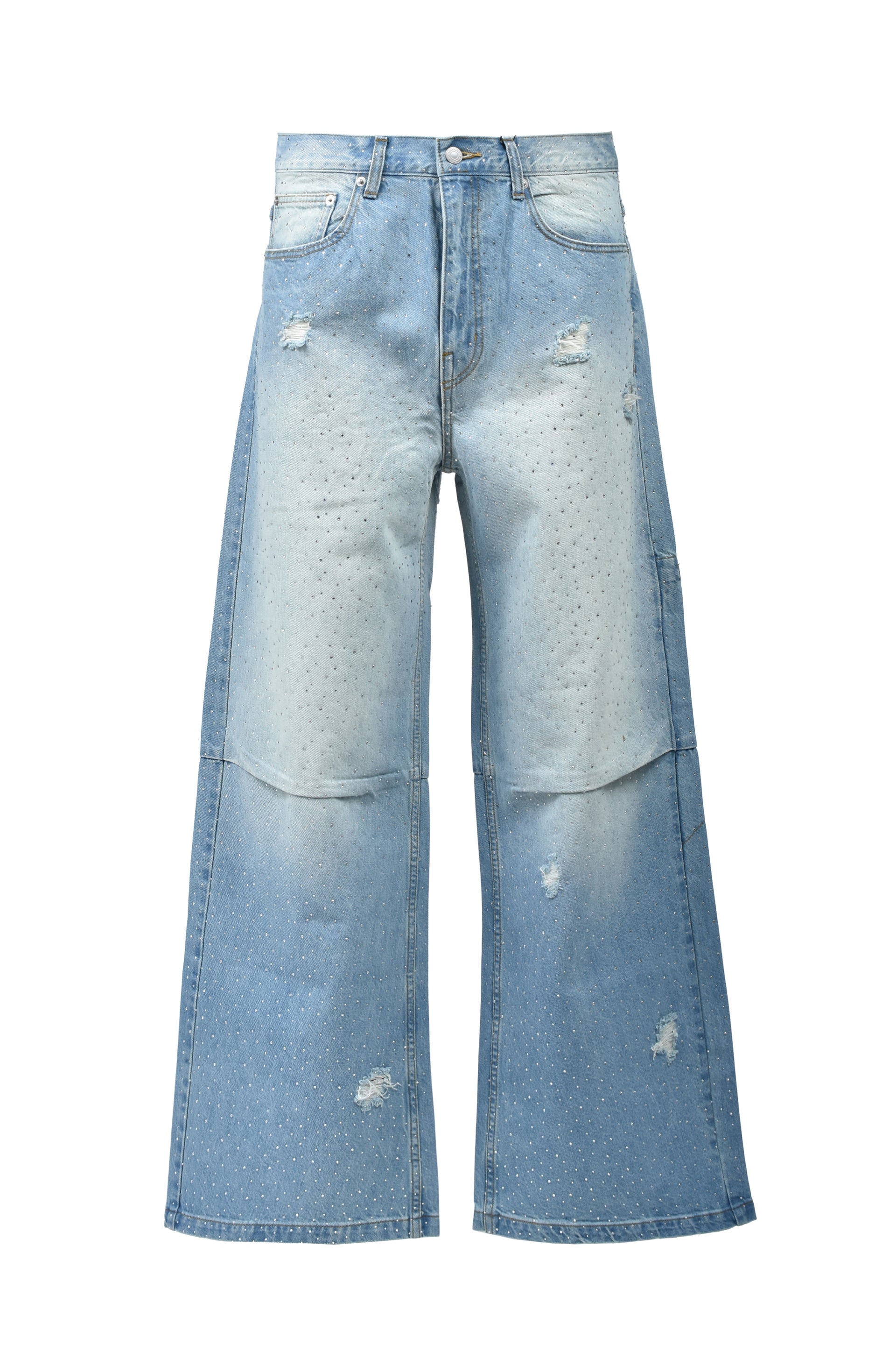BREATH ブレス FW25 COATING DAMAGE DENIM PANTS / IND - NUBIAN ヌビアン