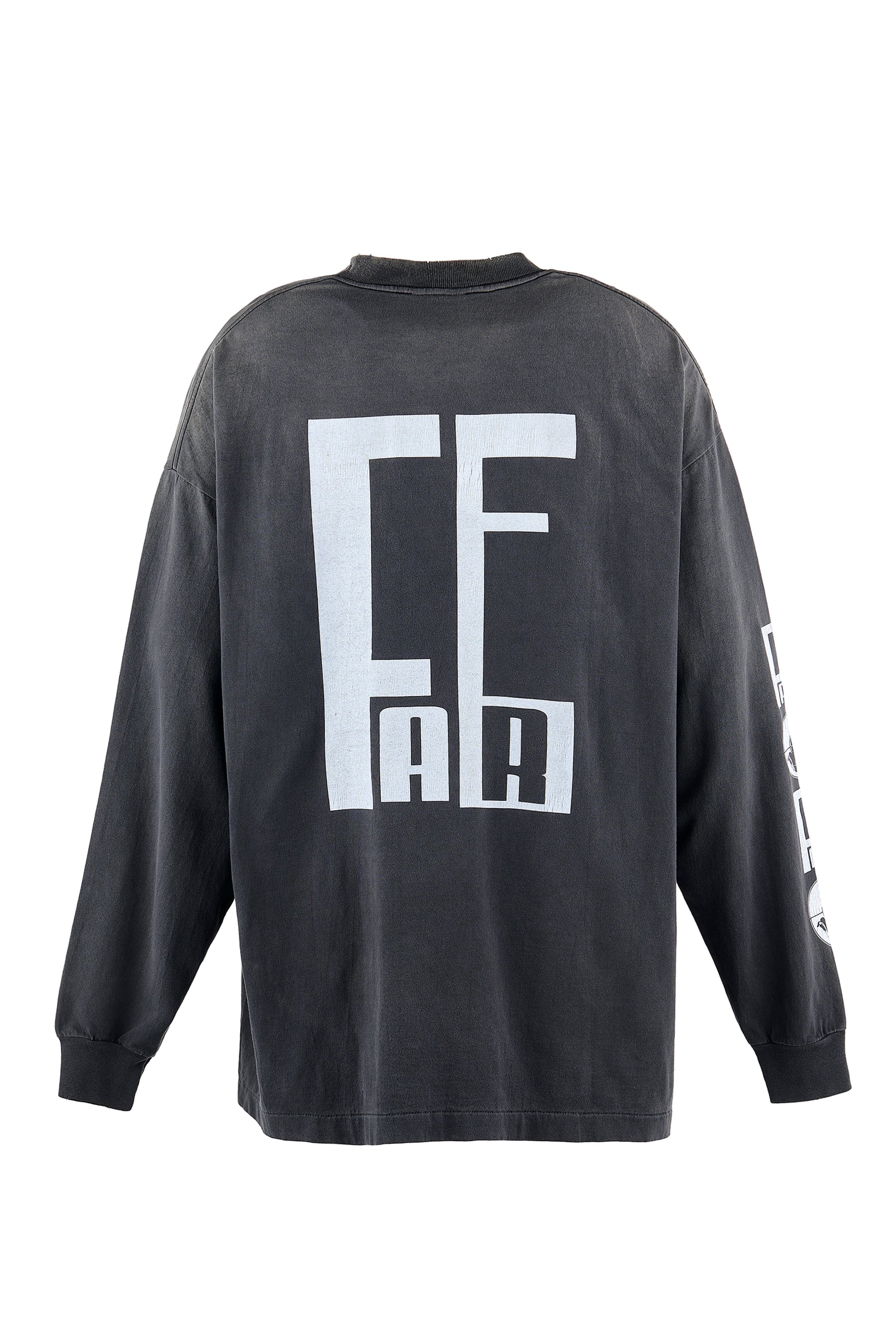 SAINT Mxxxxxx × FEAR OF GOD SS25 FG_LS TEE/SNT OF GOD / BLK - NUBIAN