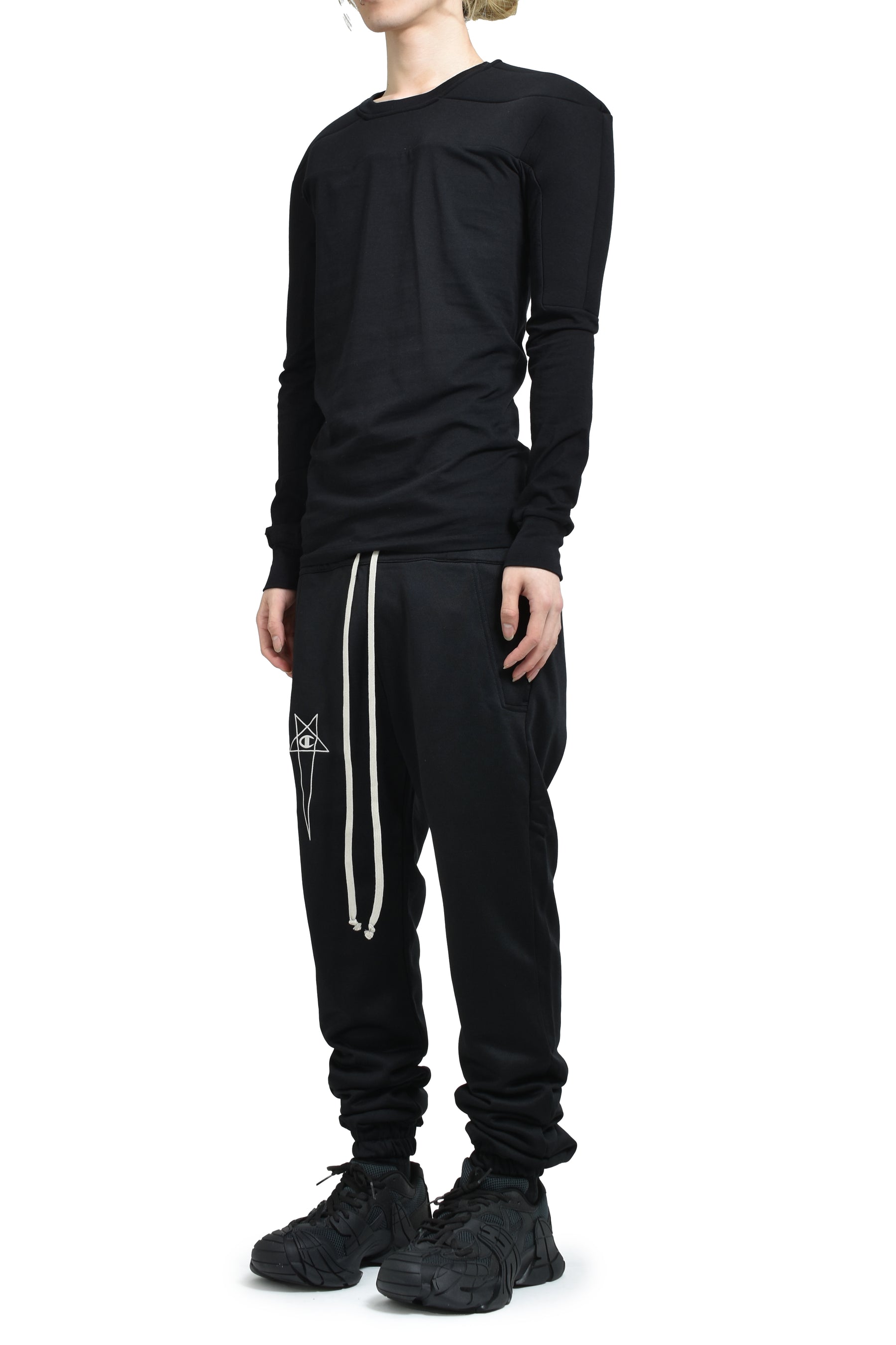 Rick Owens × Champion SS25 GIRDERED HARNESS / BLK - NUBIAN