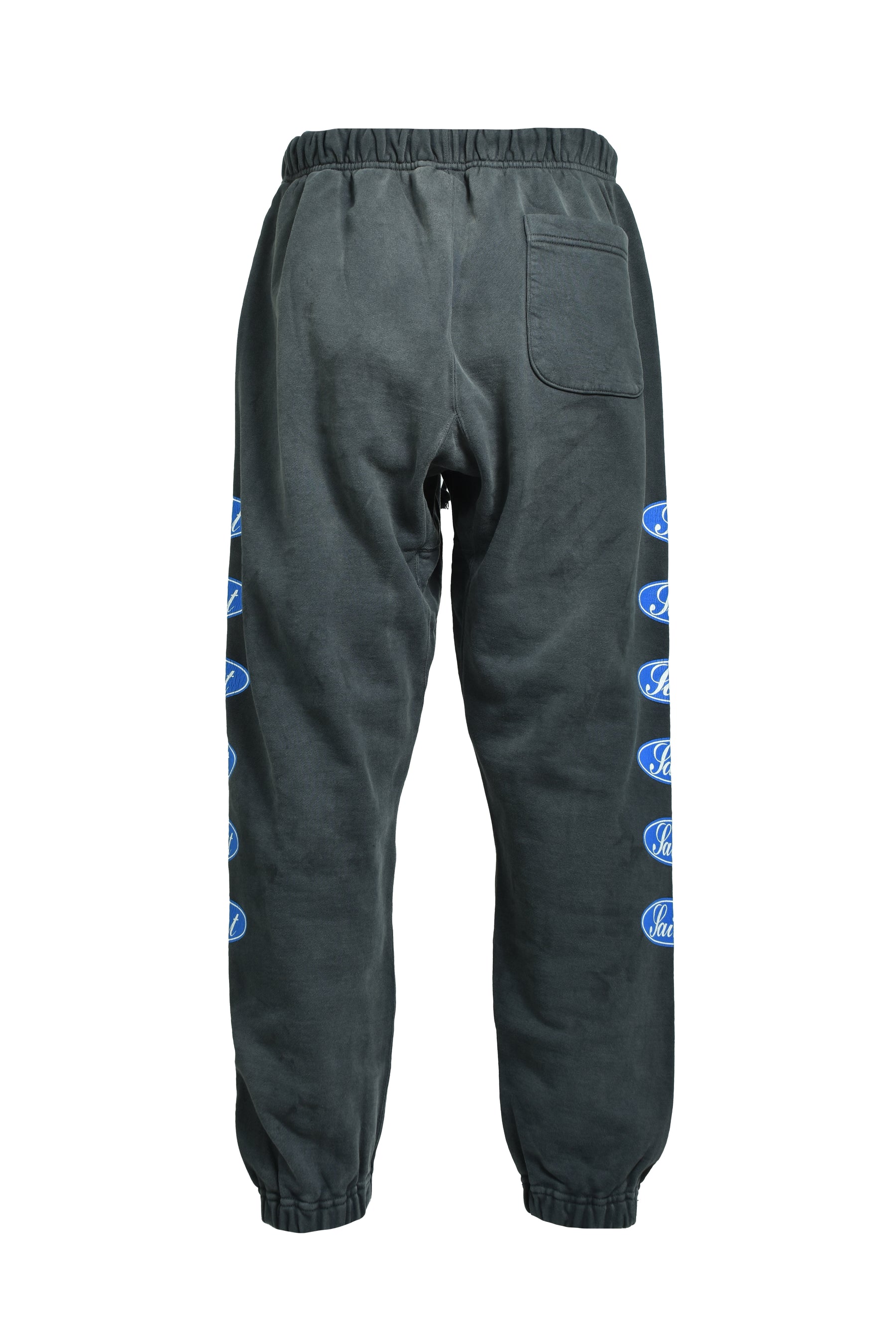 SAINT Mxxxxxx SWEAT PANTS/LOVE AMONG / BLK - NUBIAN ヌビアン