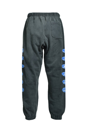 SAINT Mxxxxxx SWEAT PANTS/LOVE AMONG / BLK - NUBIAN ヌビアン