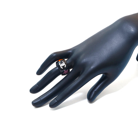 シャネル CHANEL ココマーク スター プラスチック リング・指輪