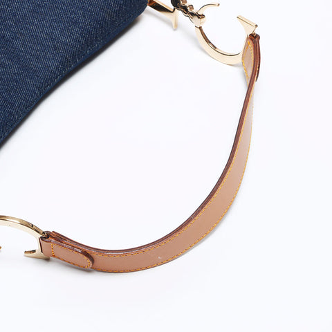 クリスチャンディオール Christian Dior サドルバッグ デニム