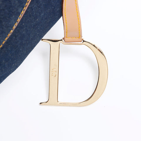 クリスチャンディオール Christian Dior サドルバッグ デニム