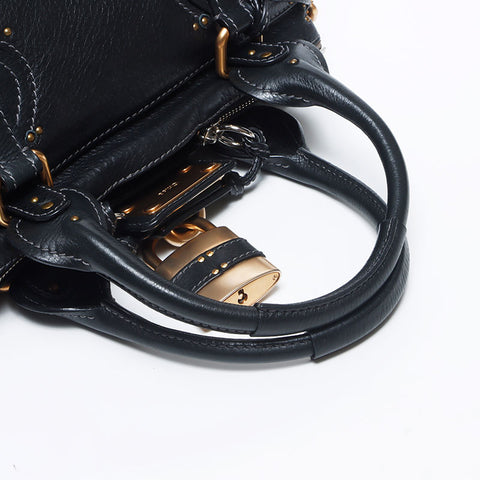 クロエ Chloe パディントン ボストン パドロックキー ショルダーバッグ