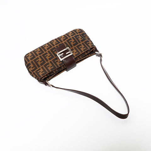 フェンディ FENDI マンマ キャンバス ズッカ ショルダーバッグ