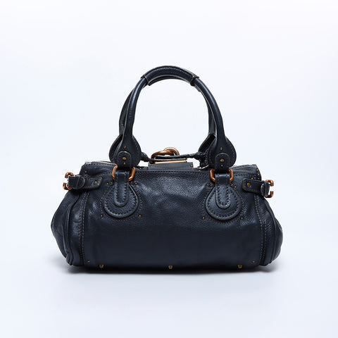 クロエ Chloe レザー パディントン カデナ ゴールド金具 ショルダー