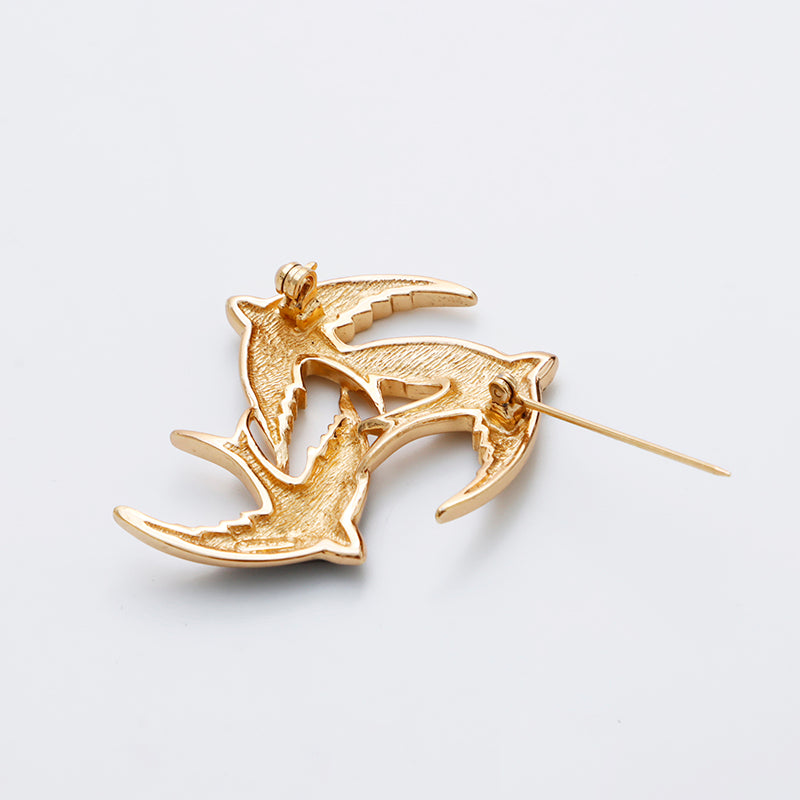 クリスチャンディオール Christian Dior ラインストーン 動物モチーフ