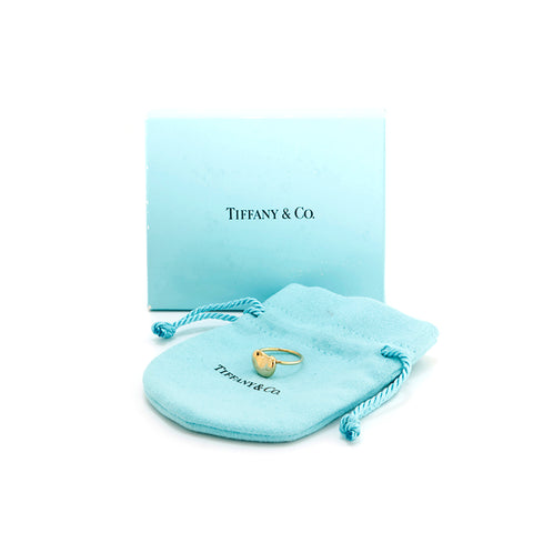 ティファニー TIFFANY&Co. ビーンデザインリング YG18K 2.0g 47サイズ