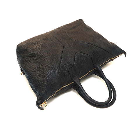 イヴ・サンローラン YVES SAINT LAURENT Yロゴ レザー ボストンバッグ