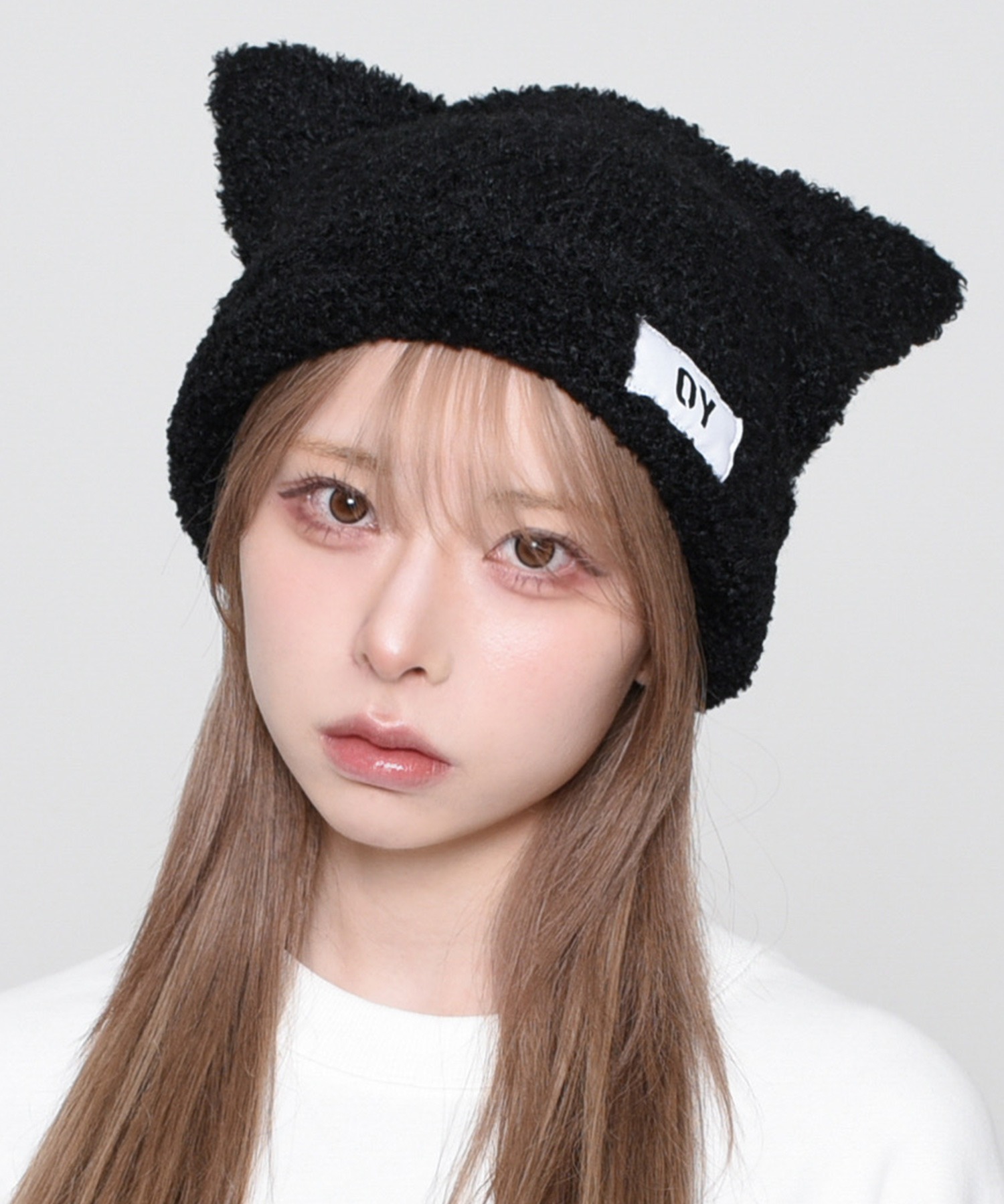 OY/オーワイ』 BOUCLE EARS BEANIE/ブークレー イヤービーニー OY│A
