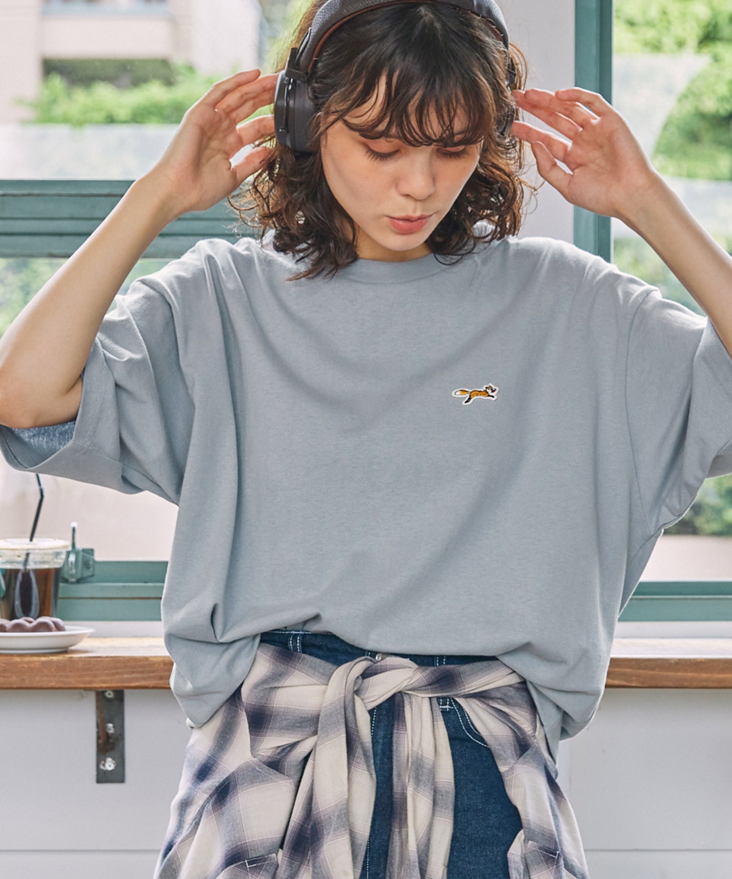 PENNEYS/ペニーズ 別注 THE FOX ロゴ ワッペン刺繍ワンポイント ルーズ