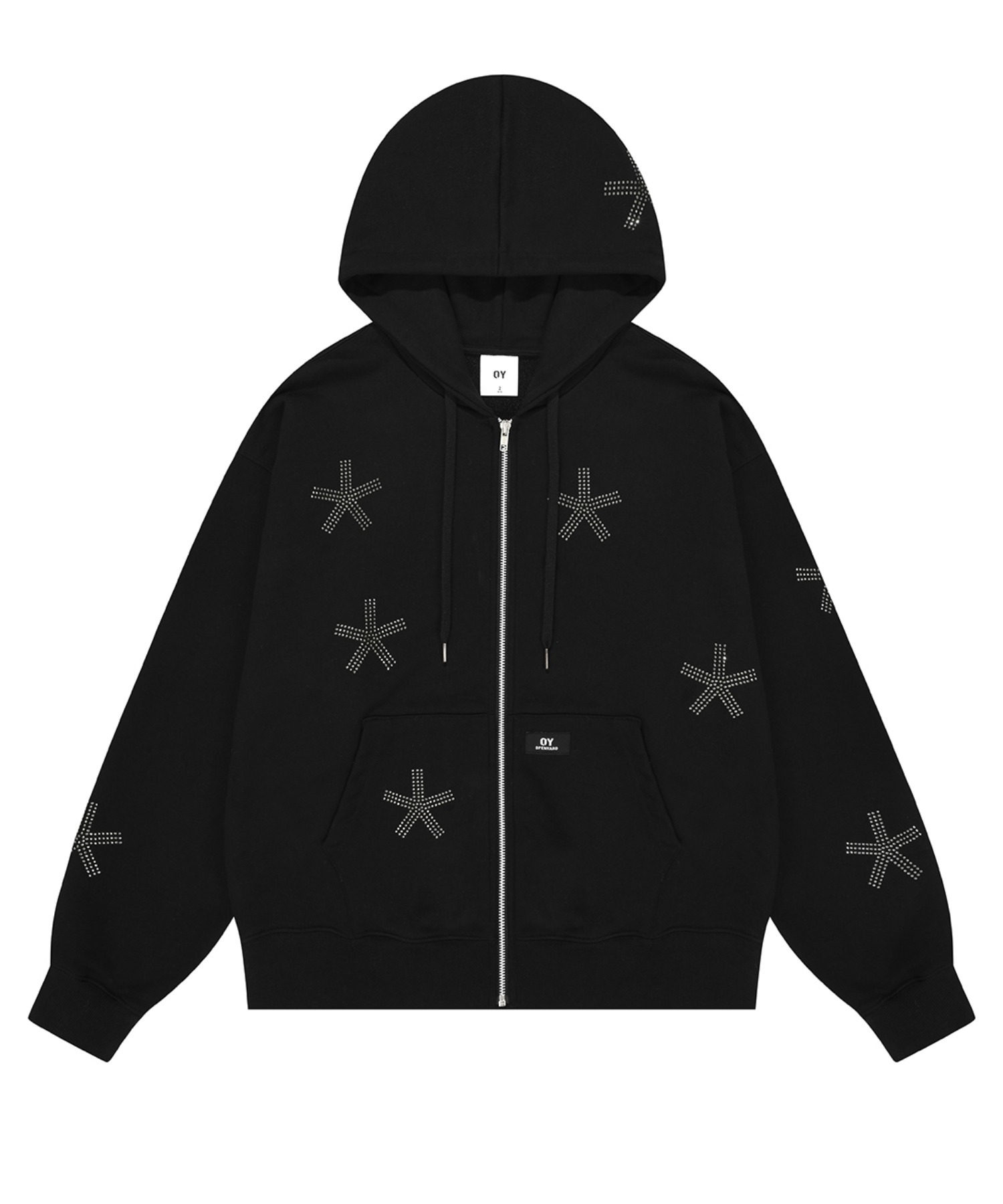 OY/オーワイ』 S.R STONE HOODIE ZIP-UP/ストーンデザイン ジップ