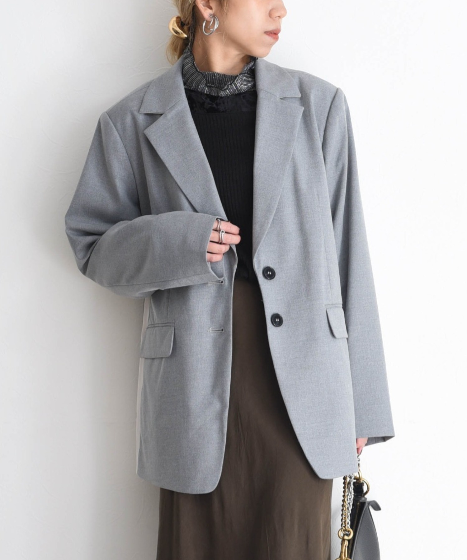 サイドライン テーラードジャケット Eimee Law│Eimee Law & LHELBIE