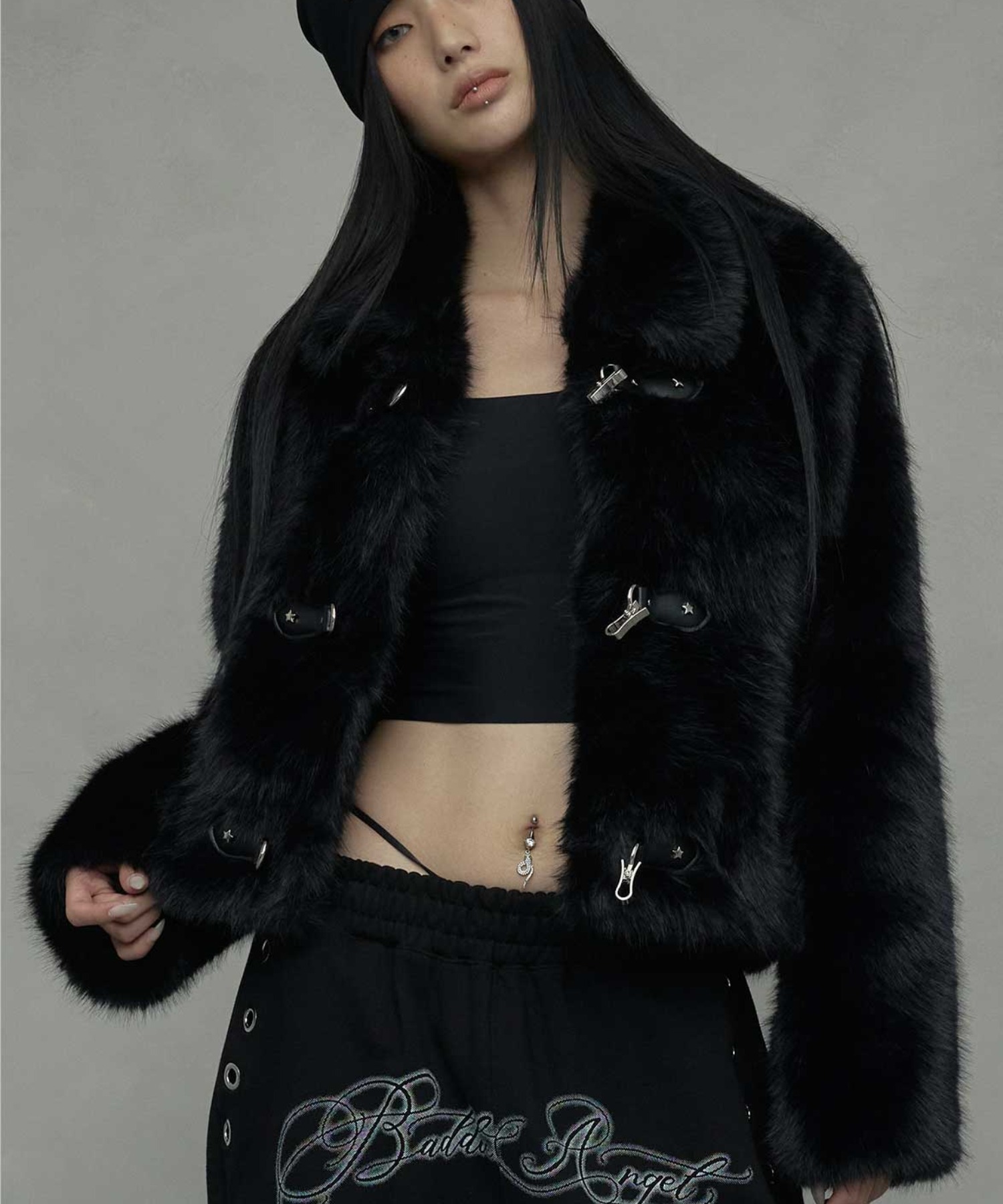 A'GEM/9 × .kom 『NIIER NOR/ニアノア』 METAL TOGGLE FUR JACKET