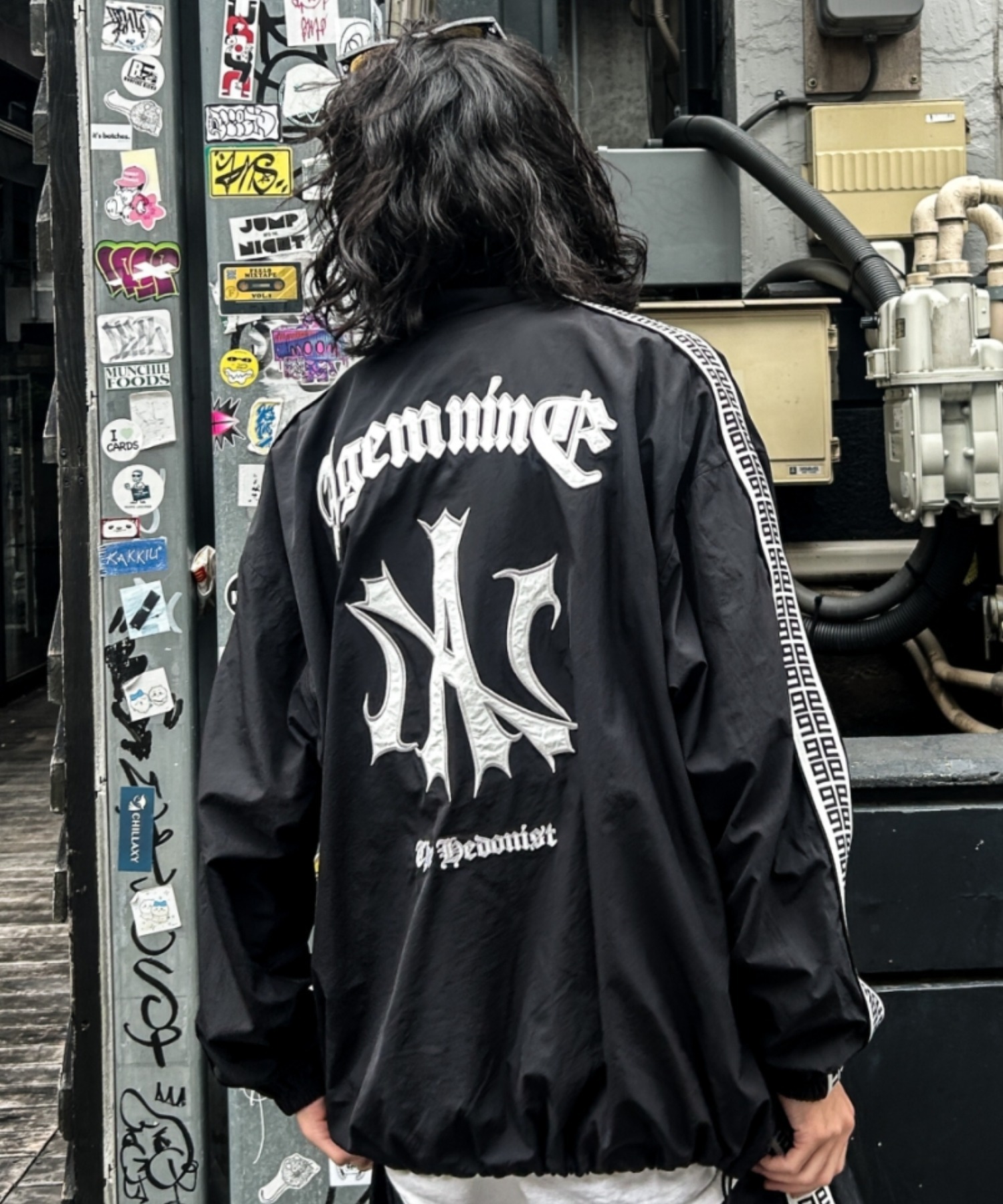 A'GEM/9 × .kom 『A'GEM/9/エージェムナイン』 ジャガードロゴナイロン