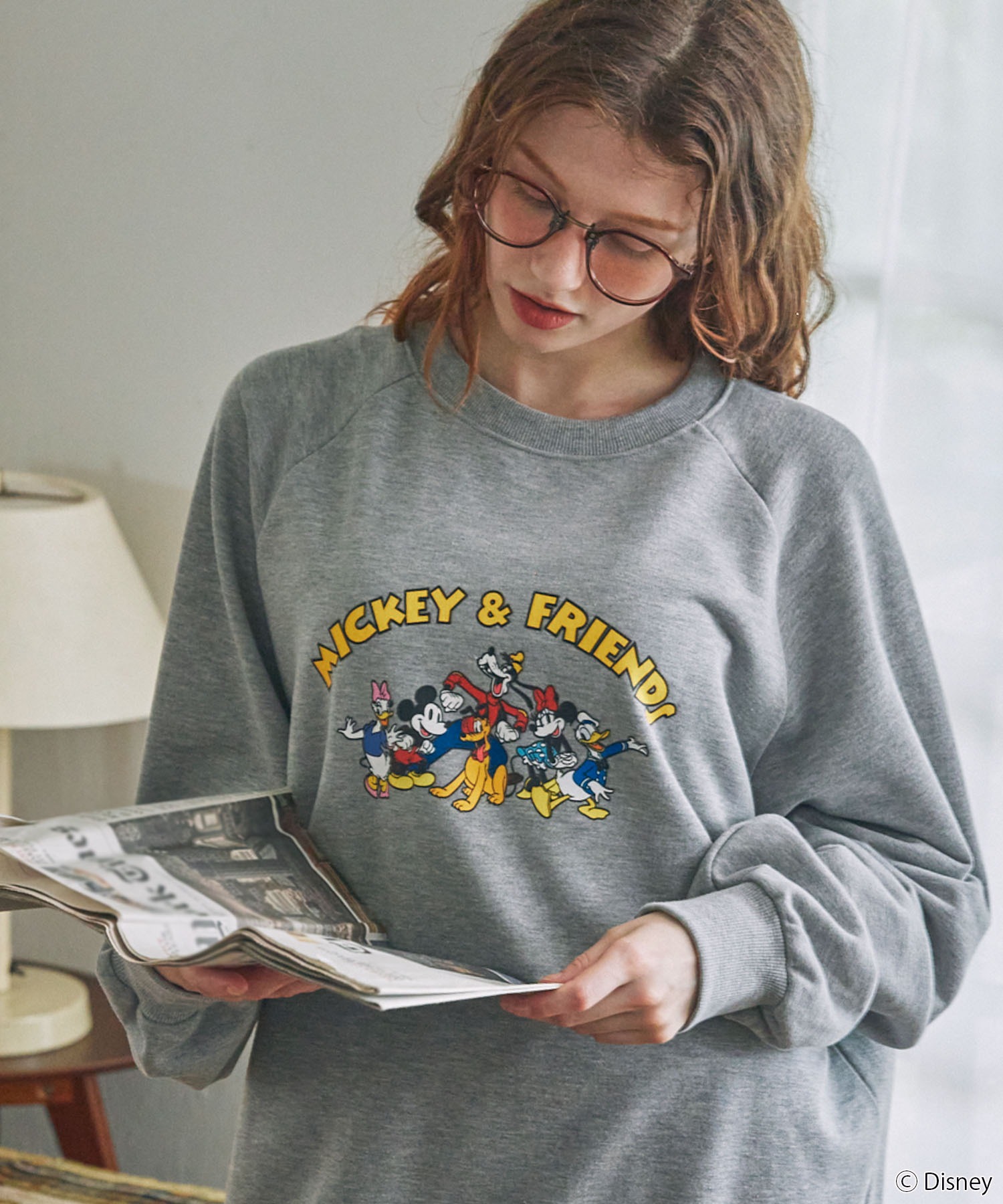 Disney】別注 Mickey&Friends ミッキー＆フレンズ ヴィンテージライク