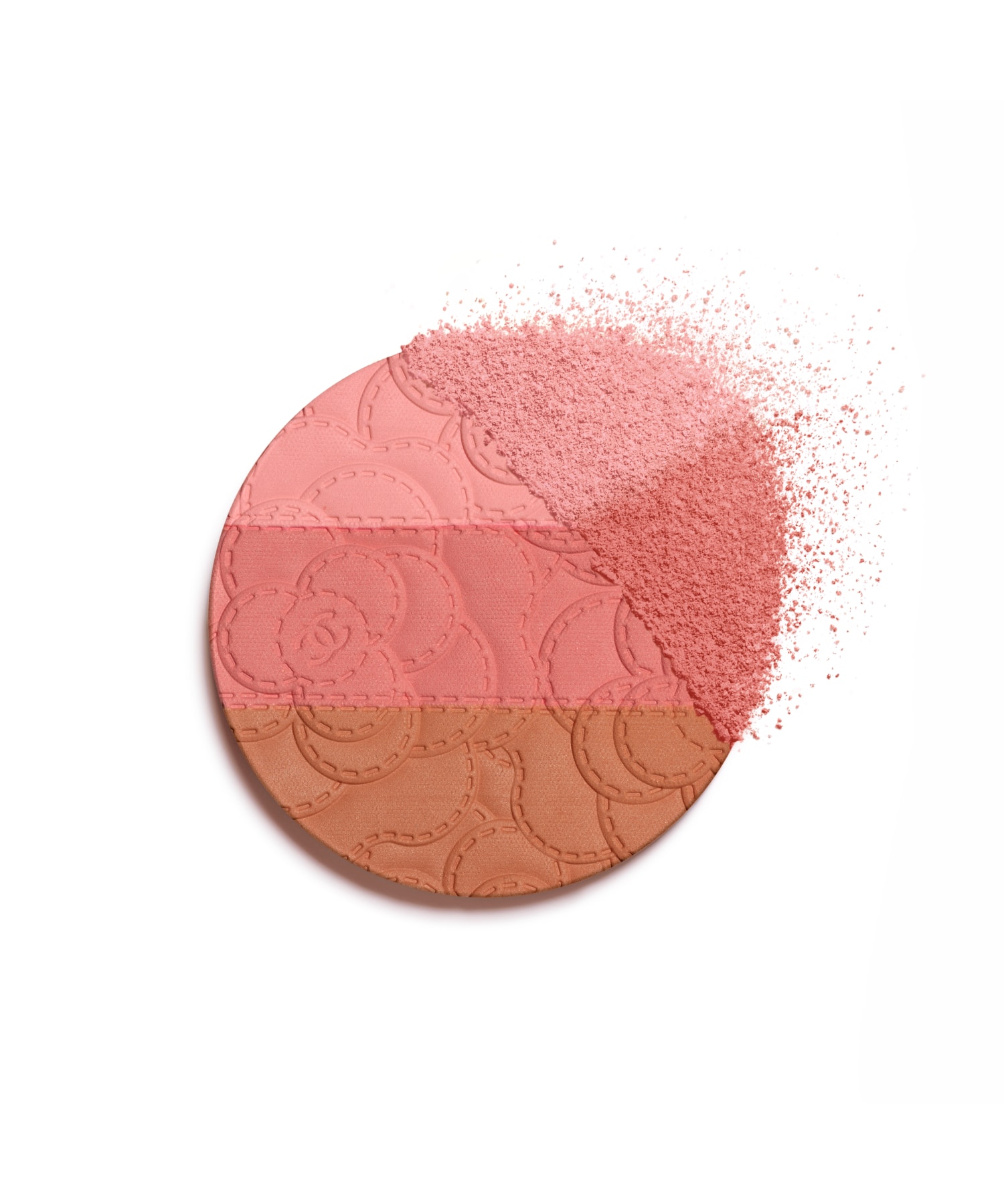 カメリア フトゥーラ パウダー トリオ チークカラー（チーク）｜CHANEL