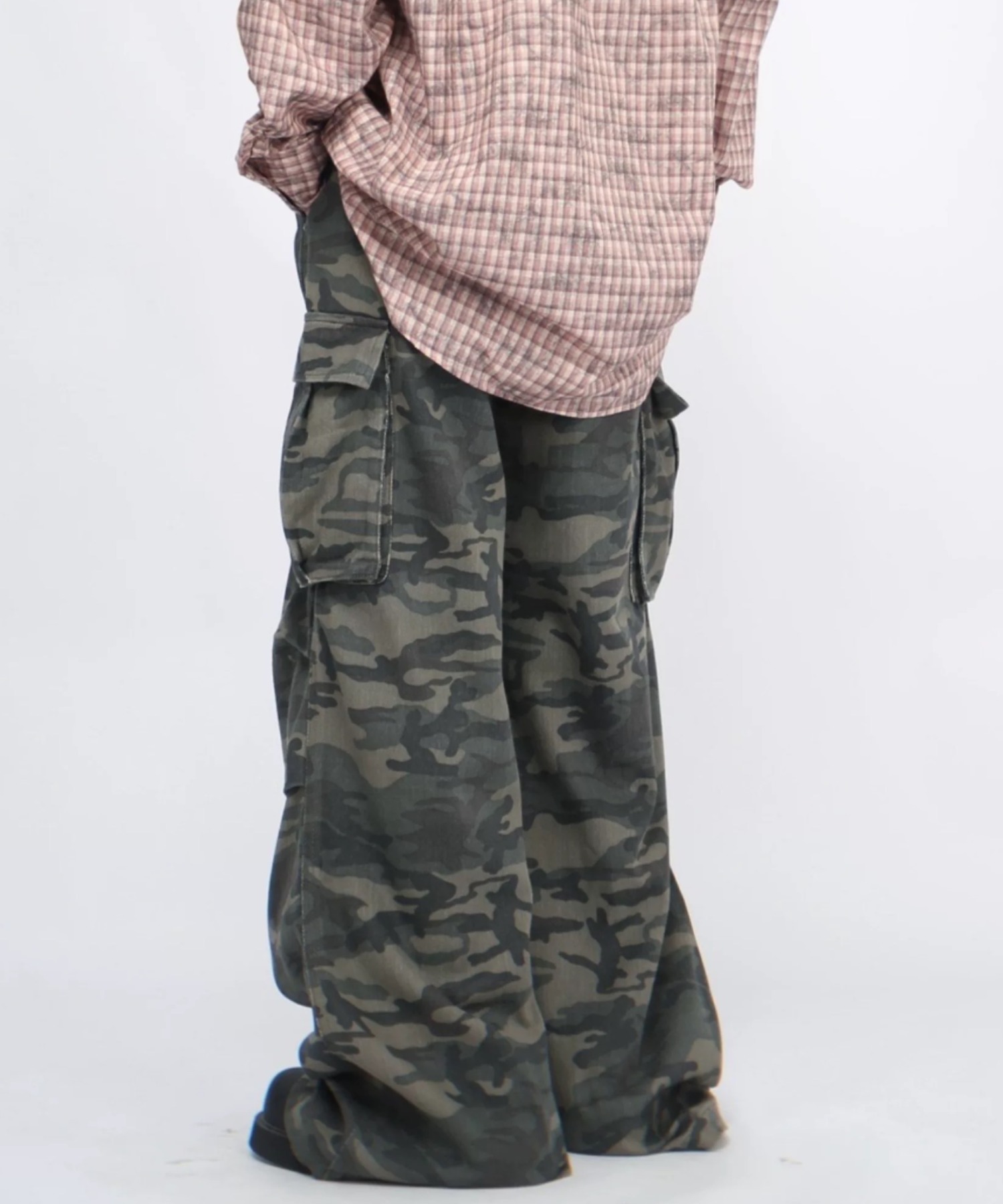 A'GEM/9 × .kom 『ARULE/アルール』 カモフラカーゴパンツ ARULE│A