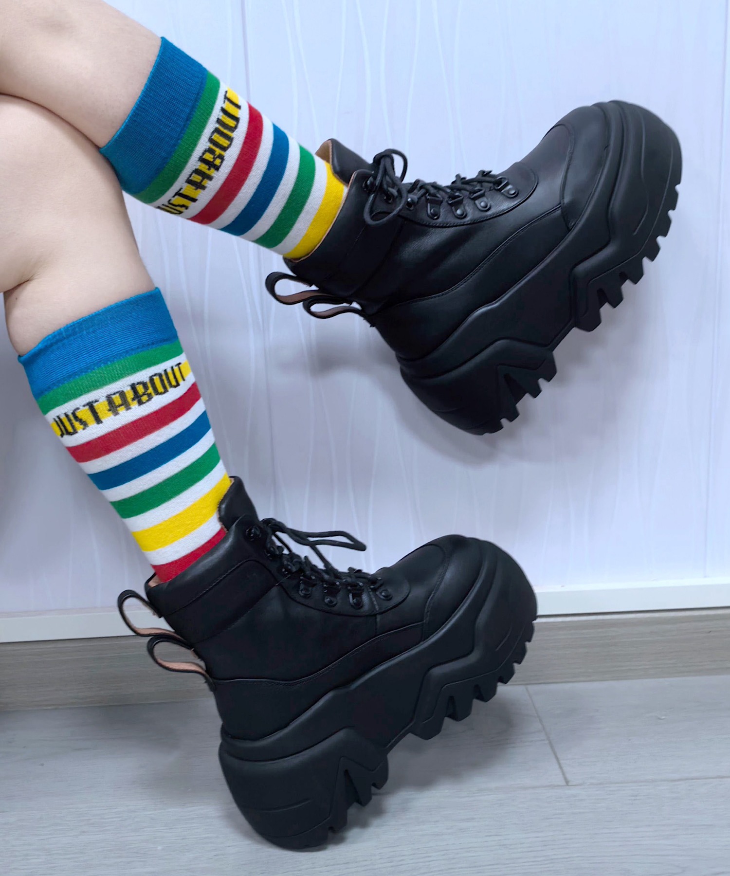 厚底 レースアップブーツ JUST ABOUT│Jeffrey Campbell OFFICIAL