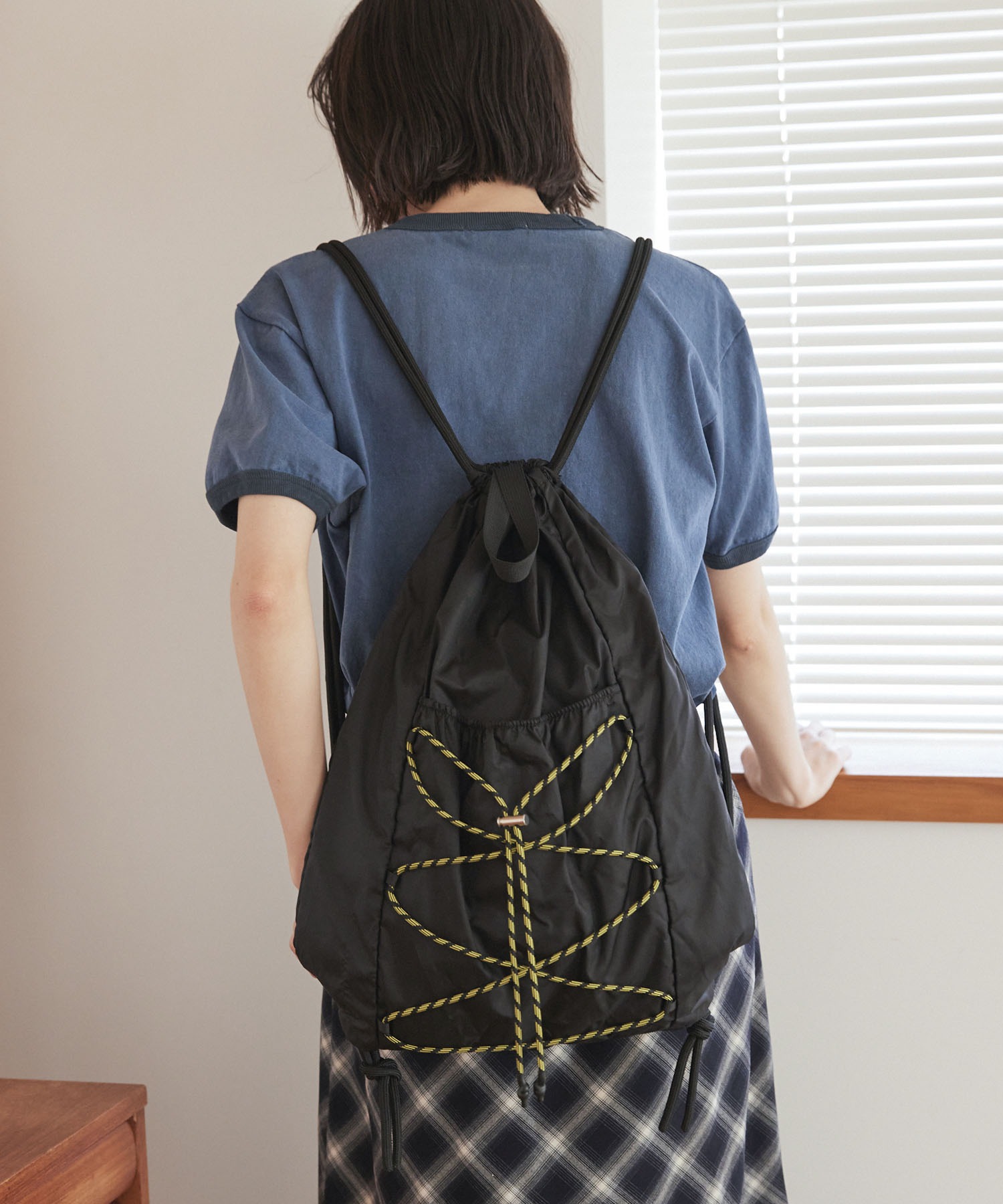 アソートデザイン ドローコード ナップサック MONO-MART LADY'S│MONO