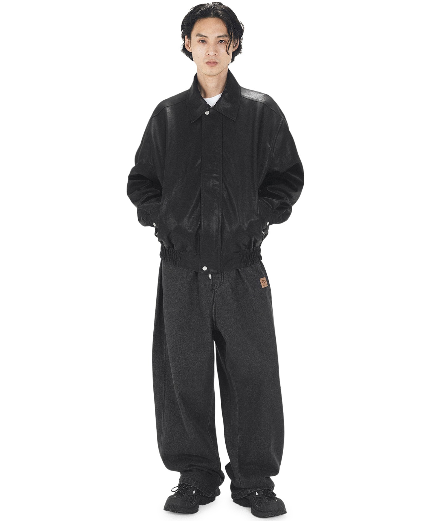 OY/オーワイ』 BUTTERFLY VEGAN LEATHER JACKT/蝶ビーガンレザー