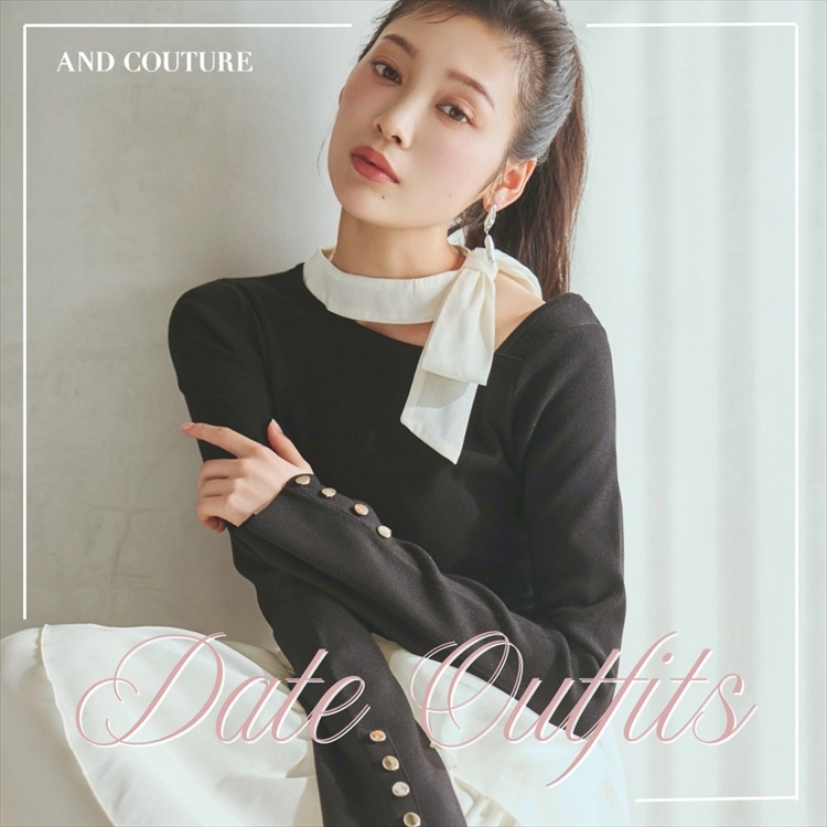 ジャケットレイヤードプリーツワンピース（ワンピース）｜AND COUTURE