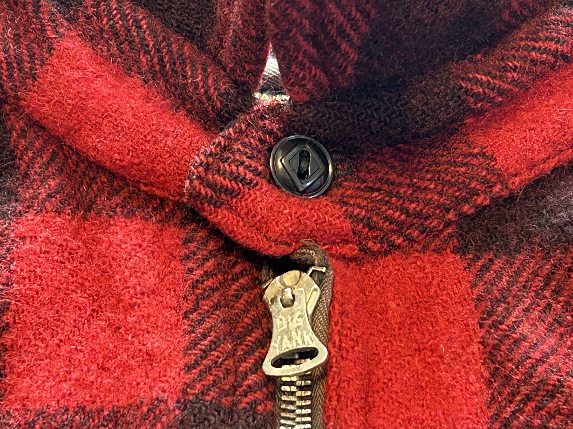 ☆ビッグヤンクハーフジップワークシャツ☆古着屋オクトパスホールド