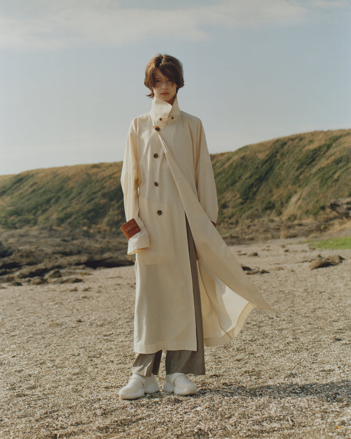 OAO公式ストア】WOVENT (ウーヴェント) | ニットレザースニーカー 厚底