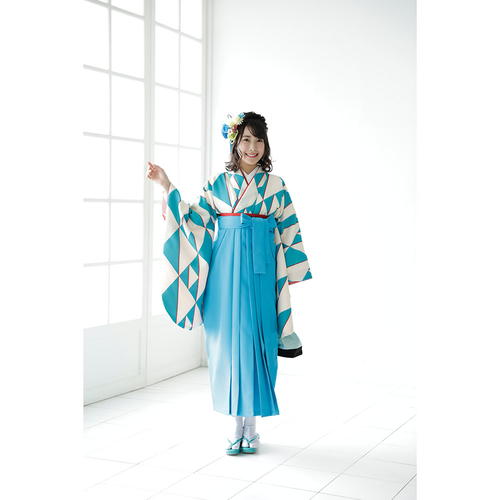 ラボット 服 lovot きみどり 紗綾形 羽織 袴 インナー緑 矢絣 ラボット