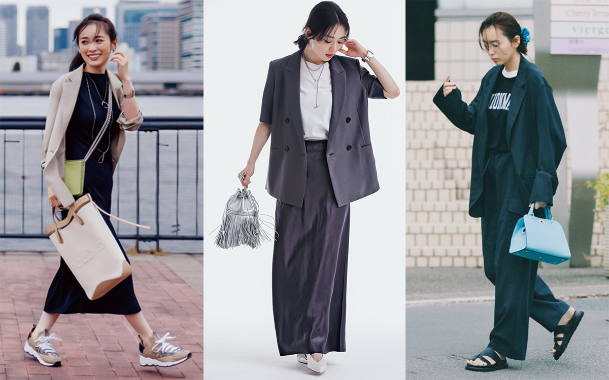 夏のジャケットコーデ41選【レディース】通勤スタイルを格上げする大人