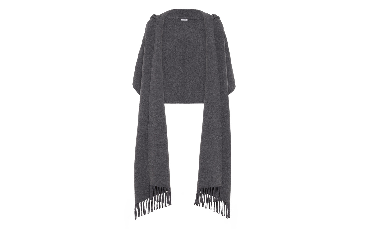 極上の暖かさ＆柔らかさ♡ ブルネロ クチネリの新作フード付きストール