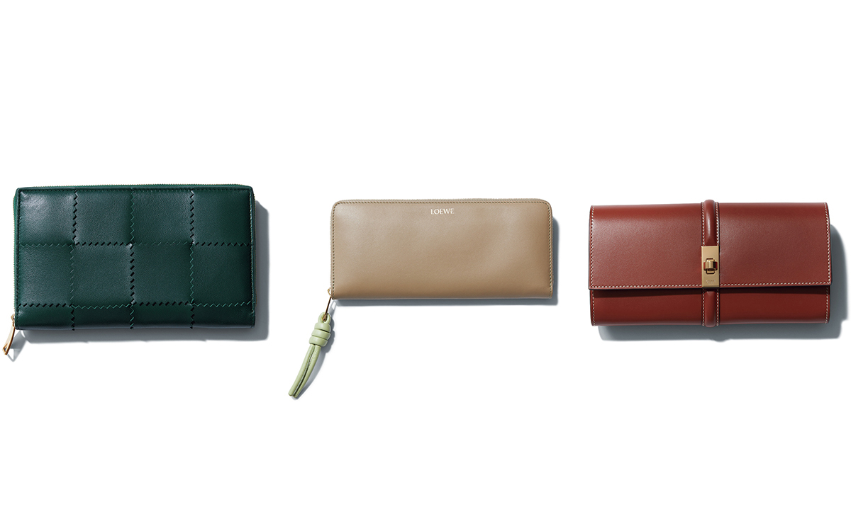 収納力で選ぶならやっぱり「長財布」！ シックなデザインが魅力の人気