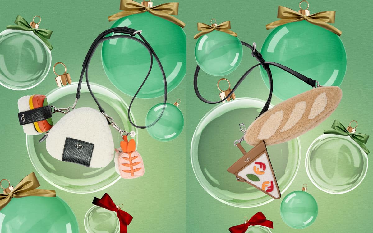 フェンディのギフトセレクション、“おにぎり”ミニバッグや“フライド