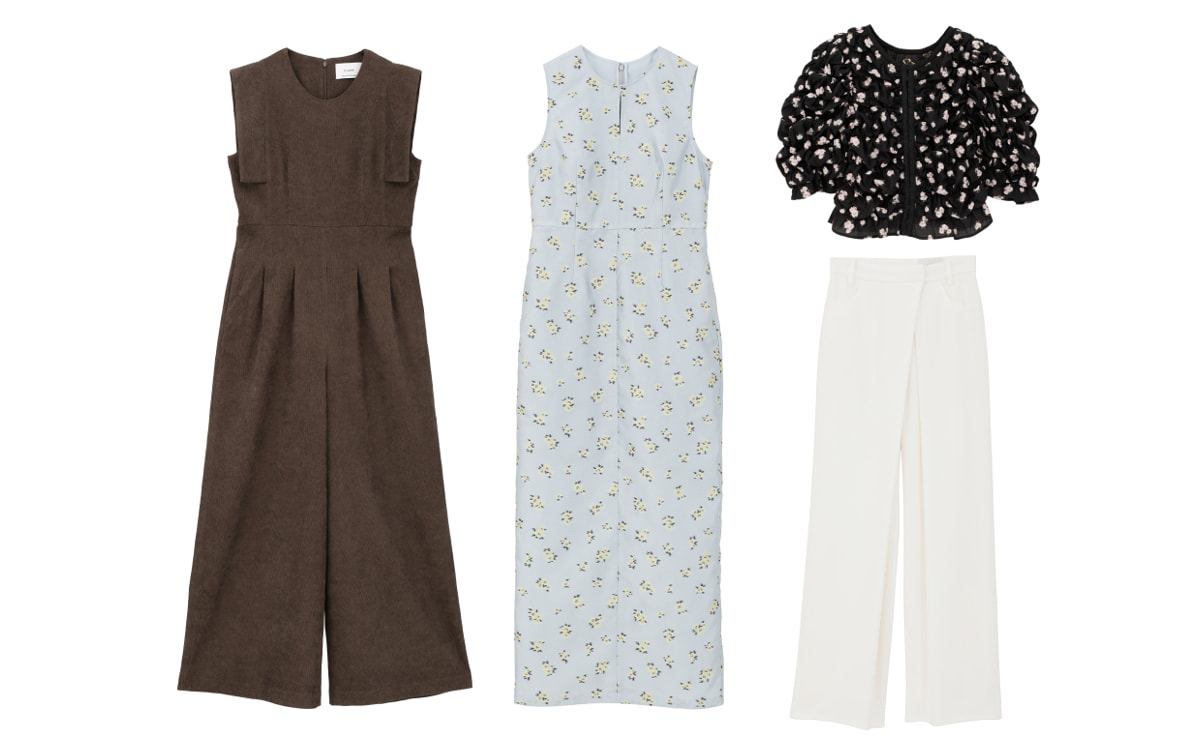 クラネ×田中みな実】着映えオールインワンやオリジナル花柄シリーズ