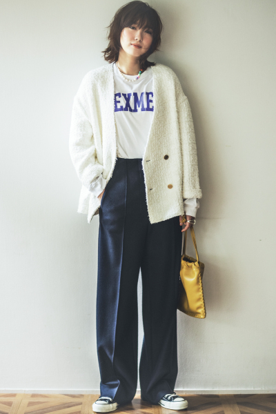 金子 綾さん教えてください！「ツイードジャケットを今っぽく